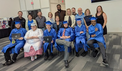 group of project SEARCH graduates